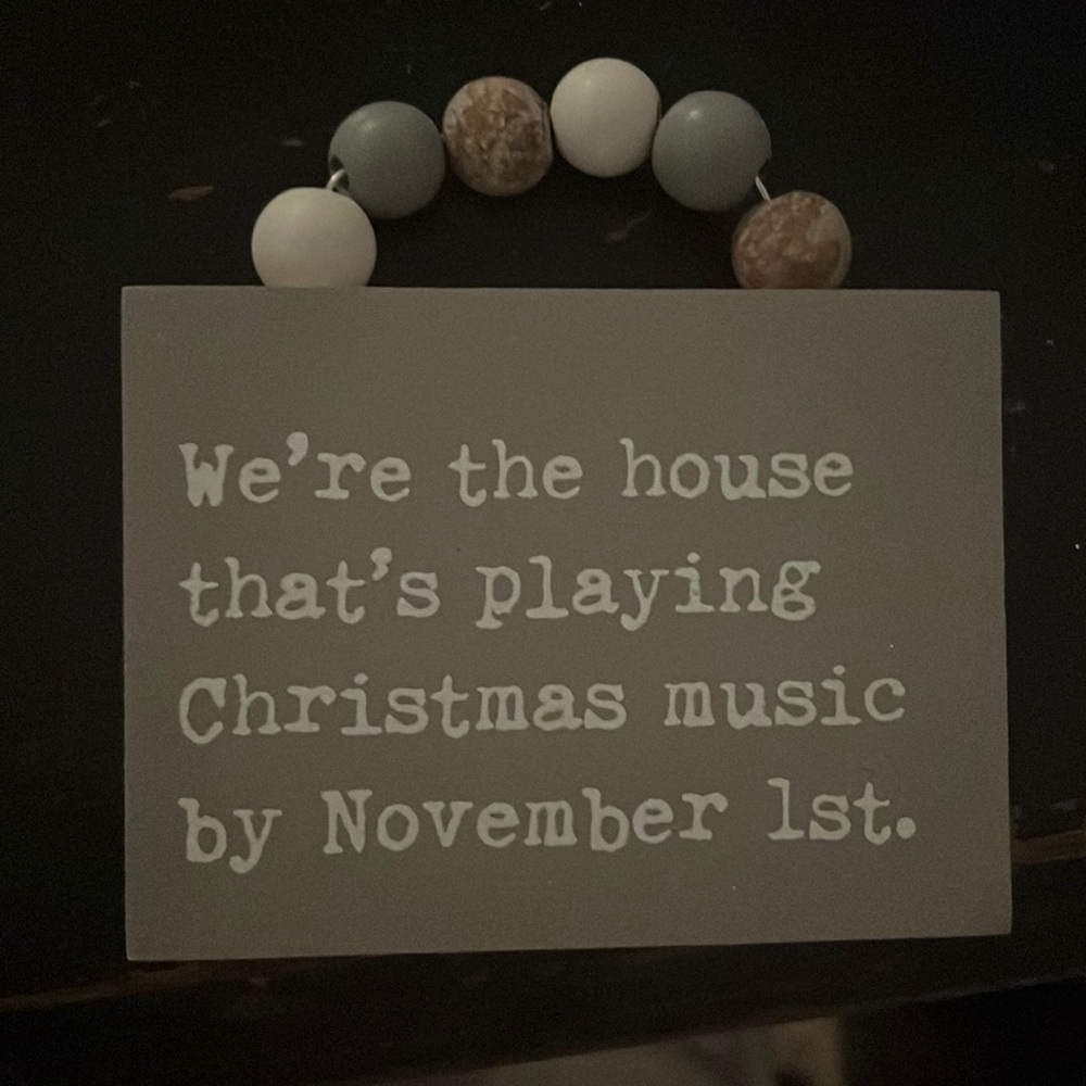Christmas sign
